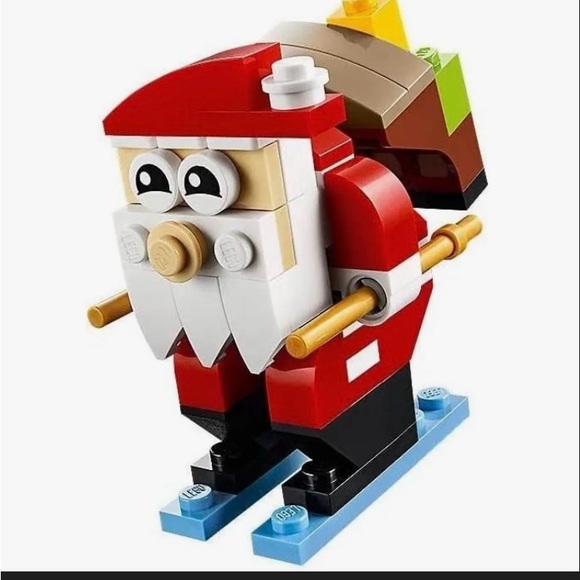 NWT NIB Lego Creator Santa Claus Skiing 30580 NEW Holiday Ski Retired Model - Picture 3 of 3